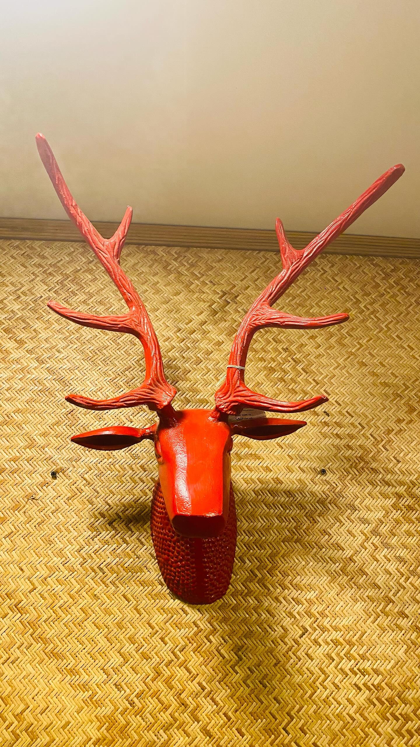 Creative Deer Head Sculpture