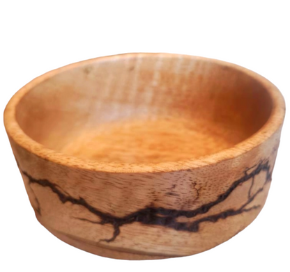 Natural Brown Wooden Bowl