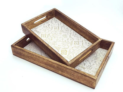 Handmade Wooden Tray for Serving