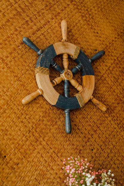 Wooden Ship Wheel